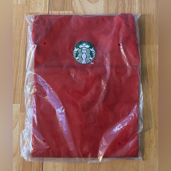 Starbucks Red Apron - Picture 1 of 2